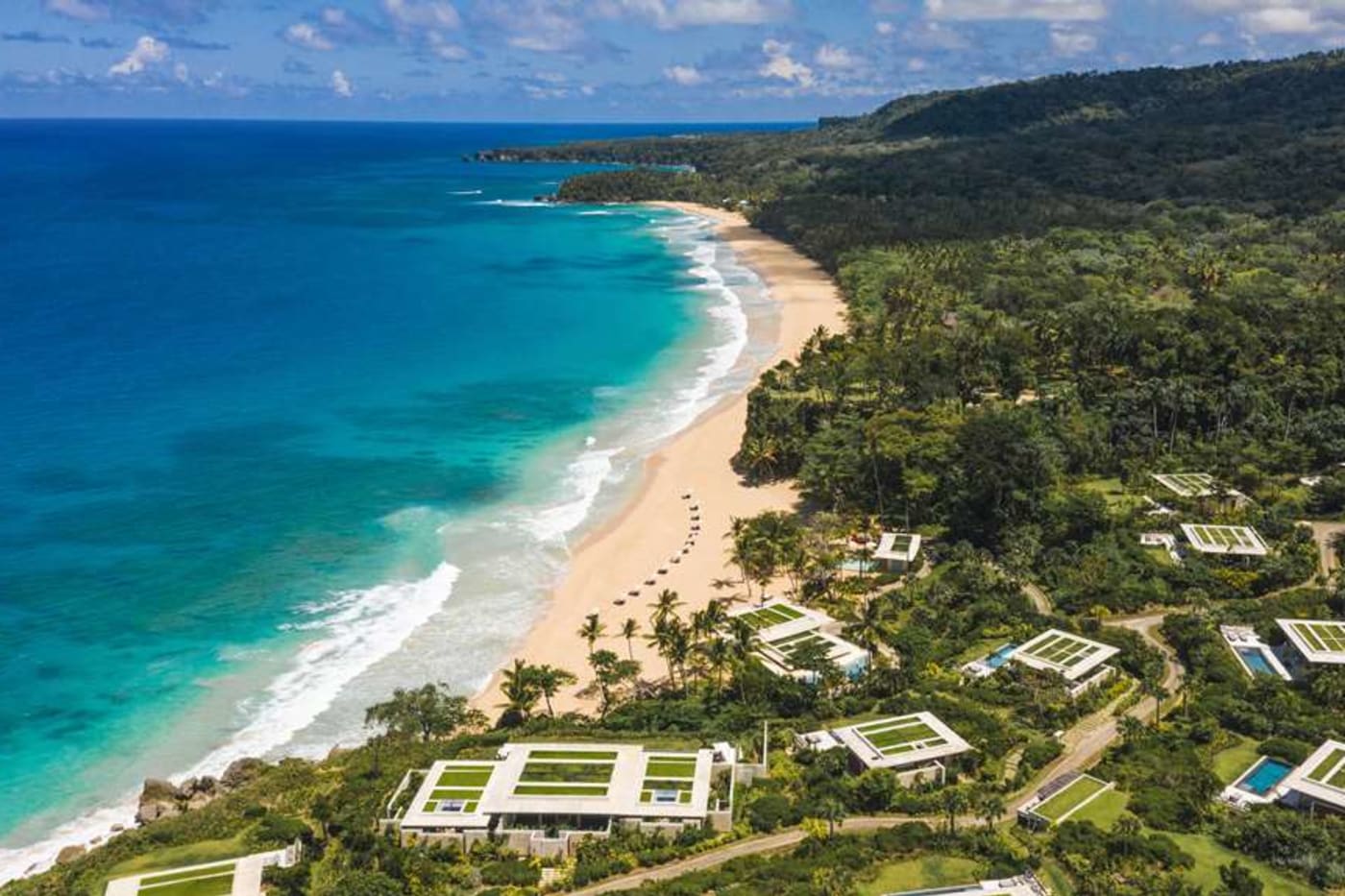 Amanera — On Site Outdoor/Exterior Beach View from above Exterior View of Building